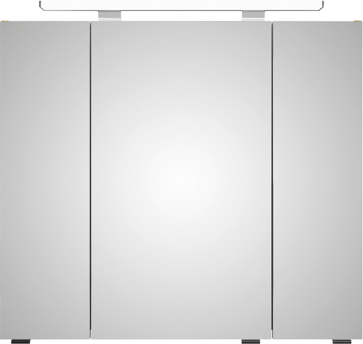 BADEZIMMER 3-teilig  in 84 cm  - Eichefarben/Schwarz, MODERN, Glas/Keramik (84cm) - Sadena