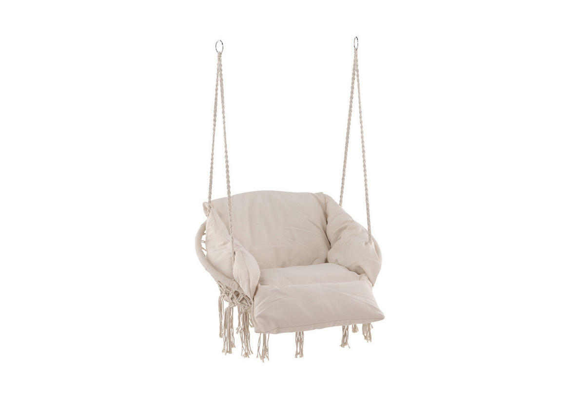 HÄNGESESSEL 80/90/60 cm  - Weiß, KONVENTIONELL (80/90/60cm) - Gardenson