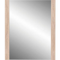 WANDSPIEGEL 74/93/4 cm    in rechteckig  - Sonoma Eiche, Basics, Glas/Holzwerkstoff (74/93/4cm) - MID.YOU