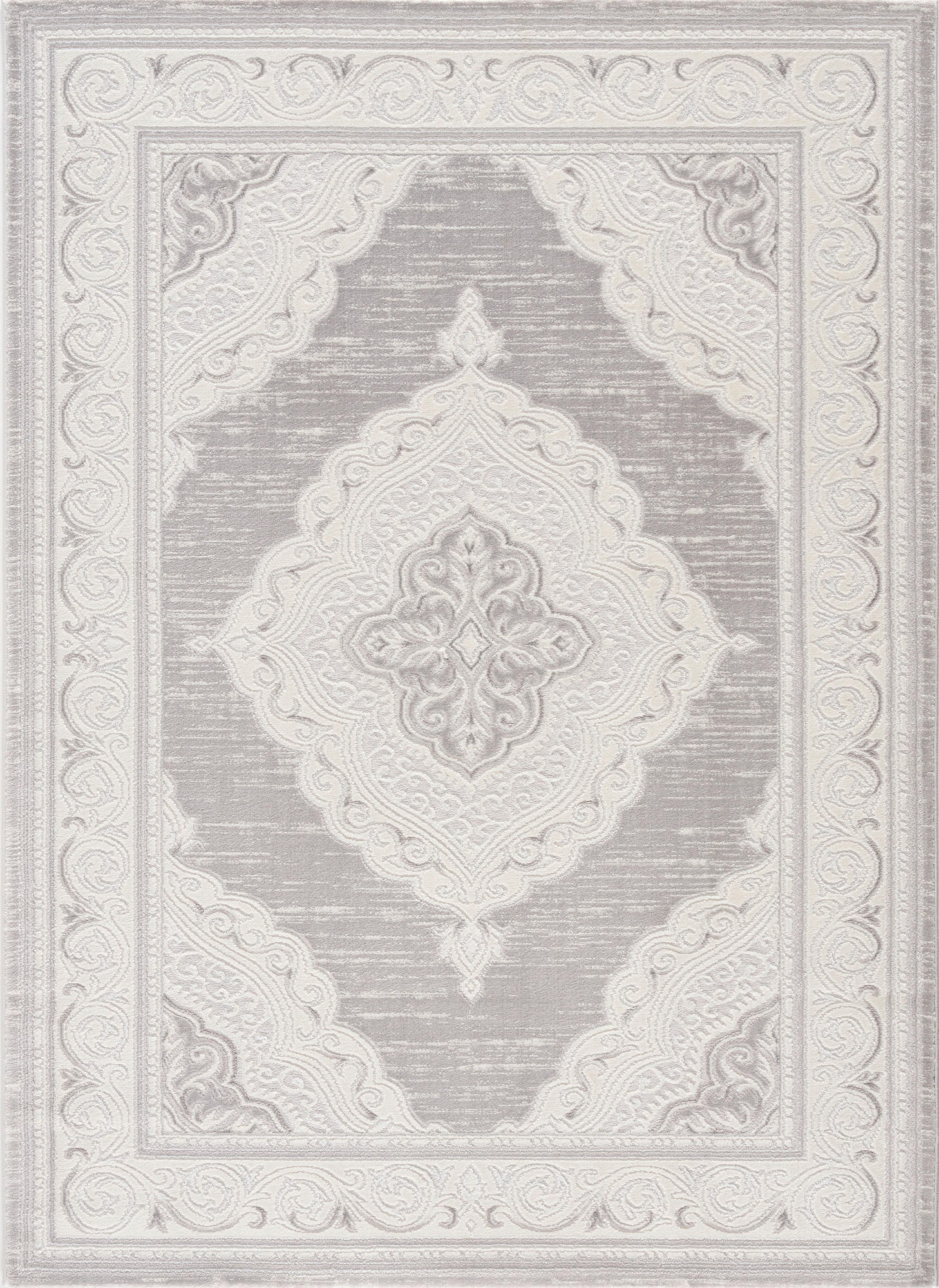 Novel Webteppich Harmony Hellgrau 120x160 cm
