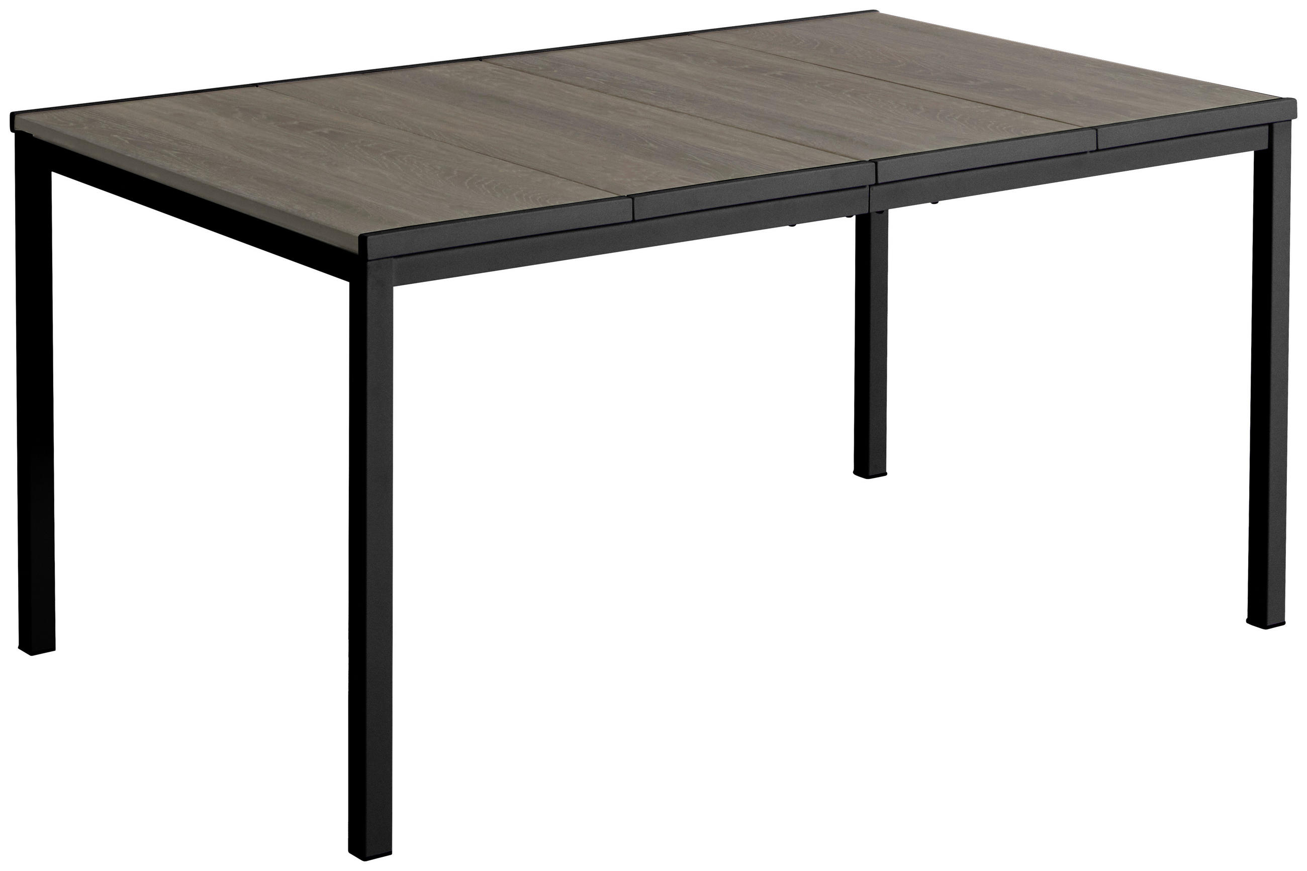 GARTENTISCH Kunststoff rechteckig  - Walnussfarben, MODERN, Kunststoff (160/75/95cm) - Ambia Garden