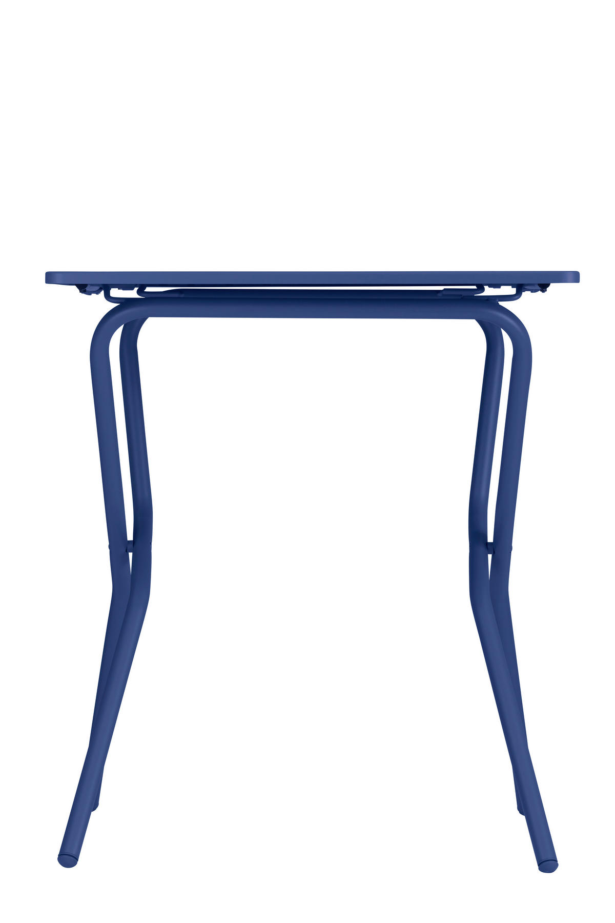 GARTENKLAPPTISCH 70/64/73 cm Metall rechteckig  - Blau, Basics, Metall (70/64/73cm) - Lafuma Mobilier