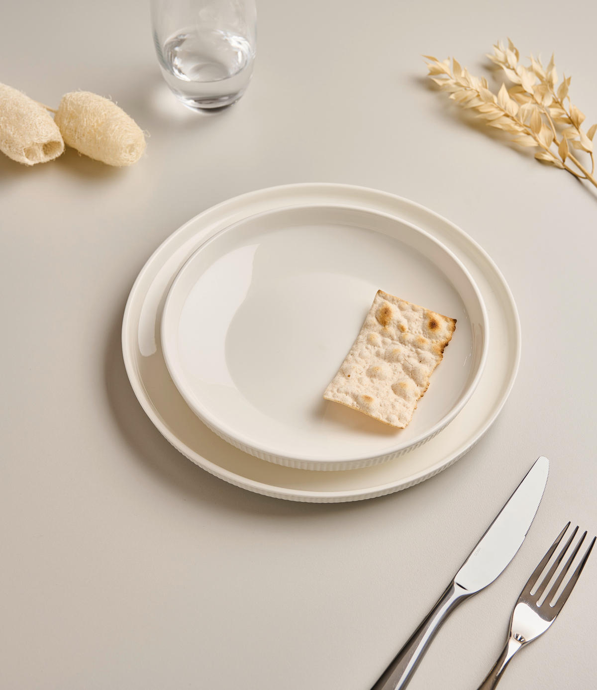 SERVIS ZA JELO   8-dijelni     - bijela, Design, keramika - Dieter Knoll