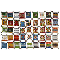 ORIENTÁLIS SZŐNYEG Alkatif Nomad  GABBEH JEWELS  - többszínű, Lifestyle, textil (40/40cm) - Cazaris