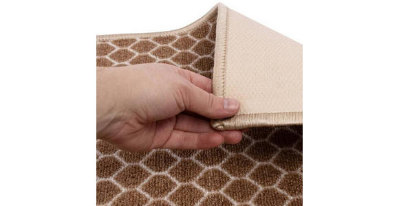 LÄUFER 80/600 cm Ennis Braun  - Braun, Design, Kunststoff/Textil (80/600cm) - Novel