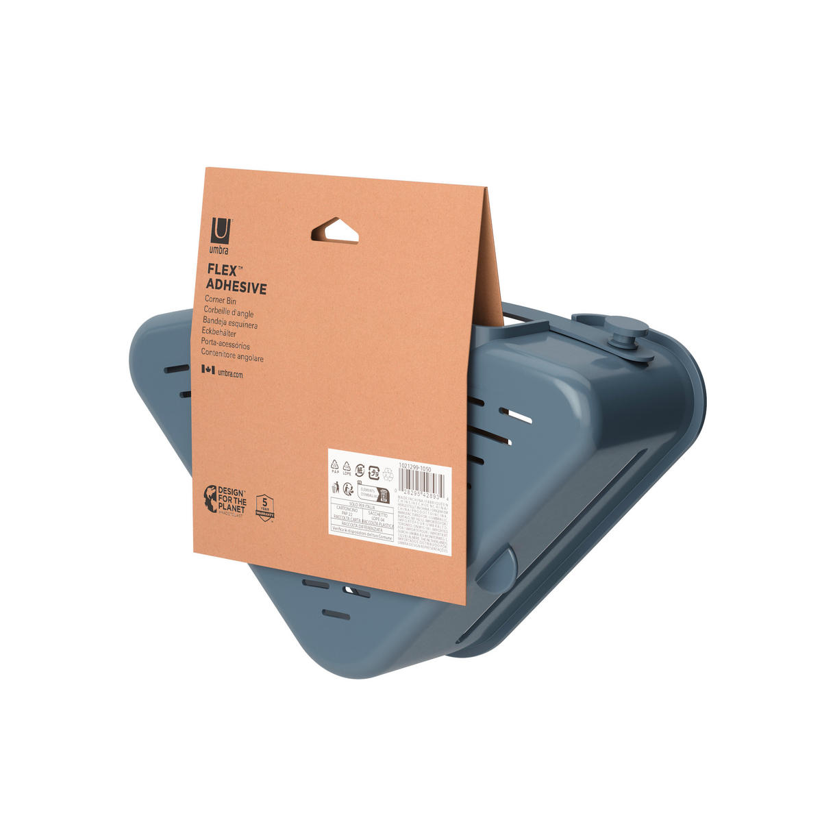 DUSCHABLAGE Kunststoff  - Hellblau, Basics, Kunststoff (19/9/19cm) - Umbra