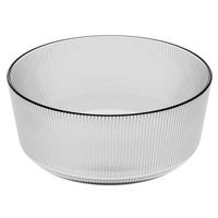 SCHÜSSEL SOME LINES 18 cm   - Transparent, KONVENTIONELL, Glas (18cm)