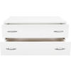 MINIBYRÅ  81/33/52 cm  - vit, Klassisk, trämaterial (81/33/52cm) - Best Price