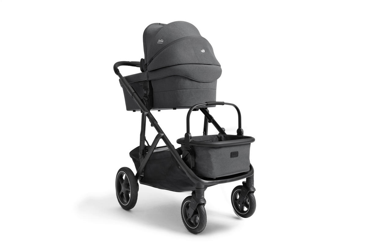 KINDERWAGENSET  Versiti 4in1  Ebony  - Blaugrau/Schwarz, Basics, Textil/Metall (64/109/114cm) - Joie