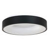 LED-DECKENLEUCHTE Ringlede 48/9 cm   - Schwarz, KONVENTIONELL, Kunststoff/Metall (48/9cm)