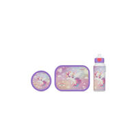 PAUSENSET lunchset campus  - Multicolor, KONVENTIONELL, Kunststoff (24/6,8/24,4cm) - Mepal