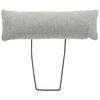 NACKSTÖD i flatväv  - ljusgrå, Design, textil (61/20/11cm) - MID.YOU