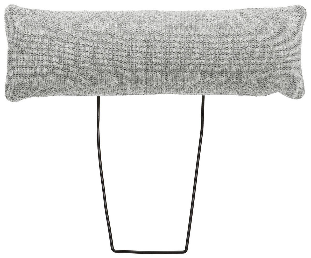 NACKSTÖD i flatväv  - ljusgrå, Design, textil (61/20/11cm) - MID.YOU