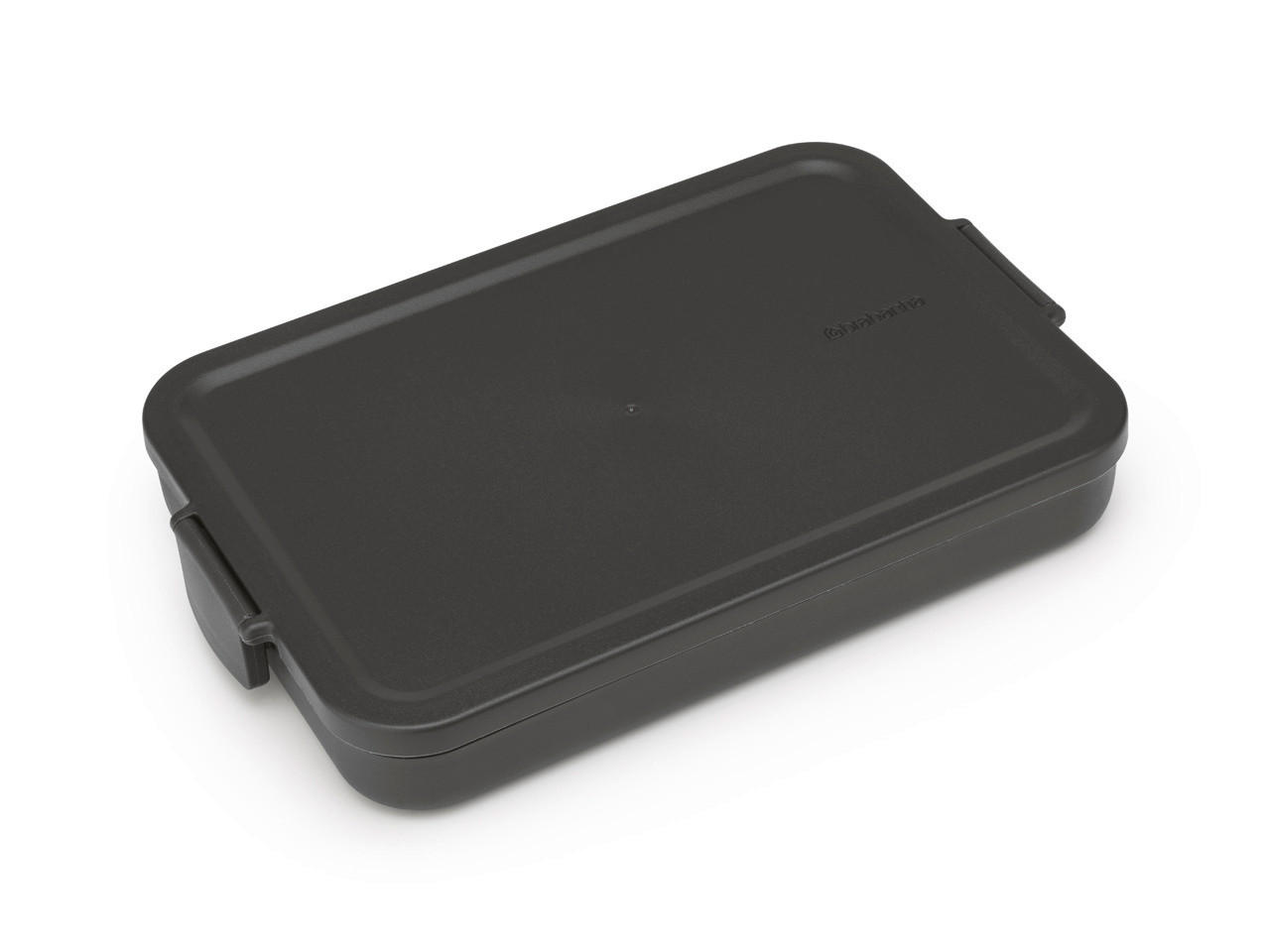 KRABIČKA NA OBĚD plast   - tmavě šedá, Basics, plast (25.5/3.7/16.6cm) - Brabantia