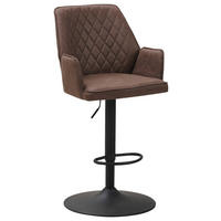 BARHOCKER in Taupe  - Taupe/Schwarz, KONVENTIONELL, Textil/Metall (42/114/52cm) - MID.YOU