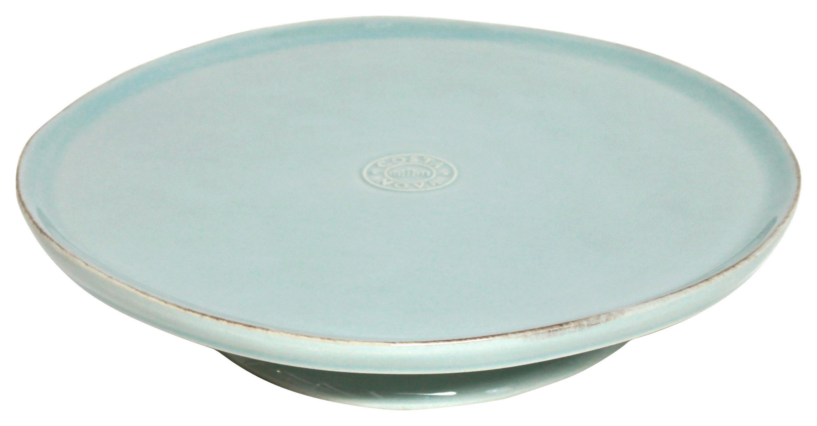 TORTENPLATTE - Türkis, Basics, Keramik (26/6cm) - Costa Nova