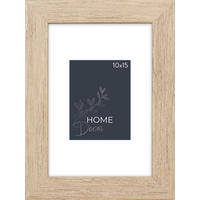 BILDERRAHMEN - Beige, Basics, Glas/Kunststoff (13,5/18/1,5cm)