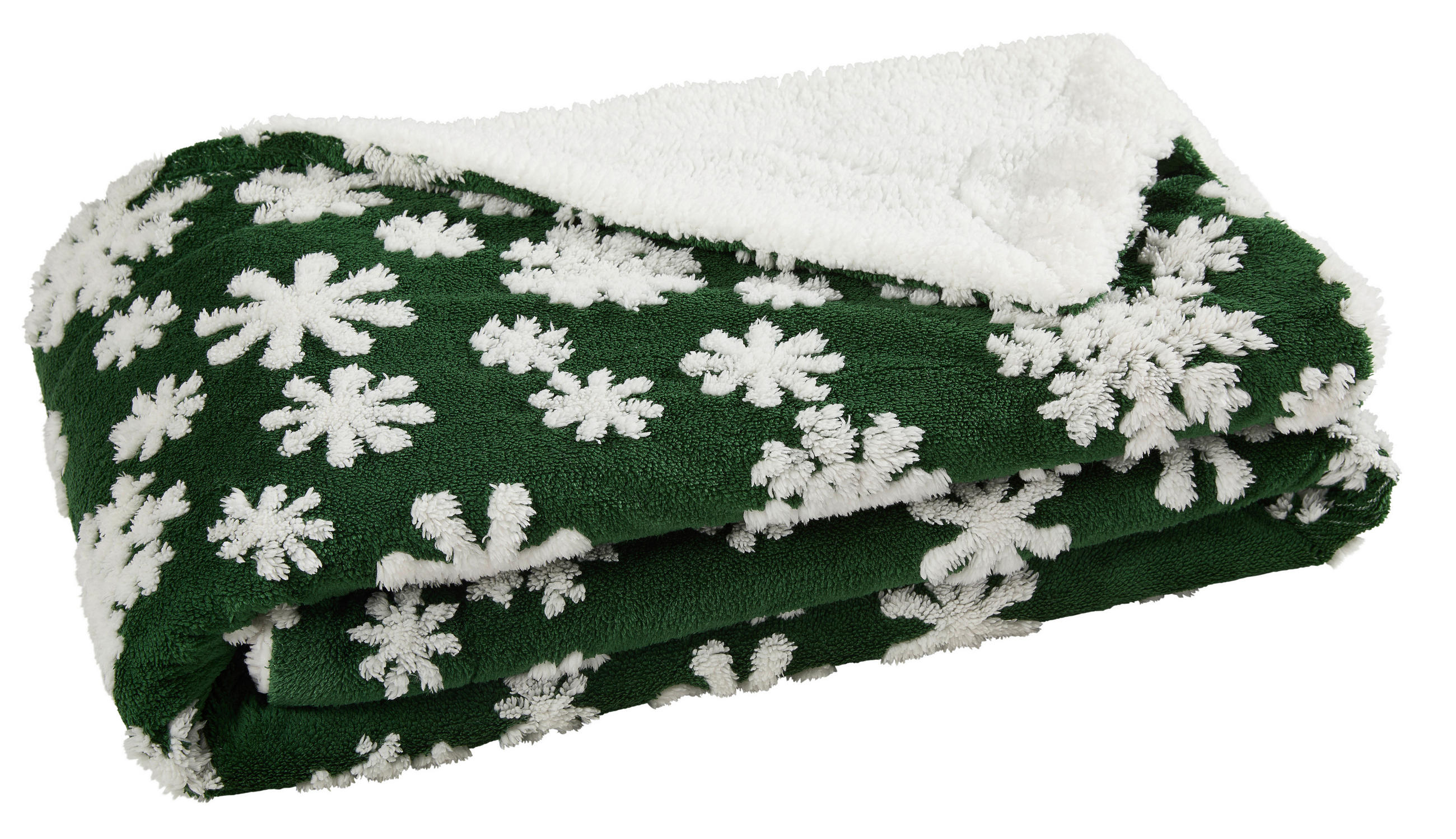 WOHNDECKE 150/200 cm  - Grün, KONVENTIONELL, Textil (150/200cm) - X-Mas