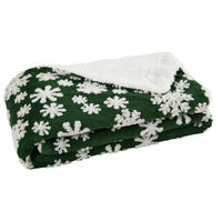 WOHNDECKE 150/200 cm  - Grün, KONVENTIONELL, Textil (150/200cm) - X-Mas