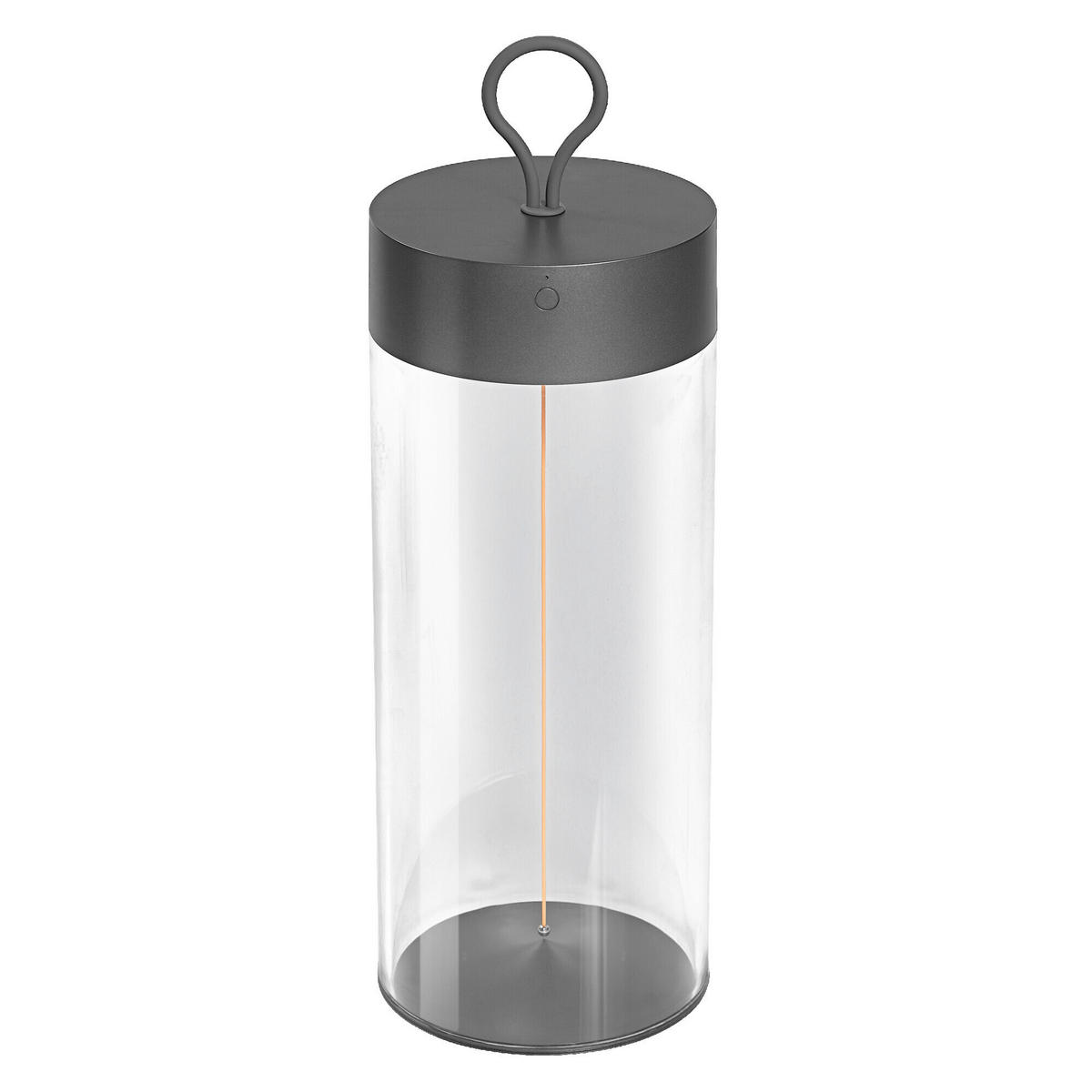 LED-TISCHLEUCHTE 13/32 cm   - Klar/Dunkelgrau, Design, Kunststoff (13/32cm) - Osram