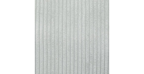 3-SITZER-SOFA Cord Mintgrau  - Mintgrau/Schwarz, Design, Kunststoff/Textil (217/71/95cm) - Carryhome