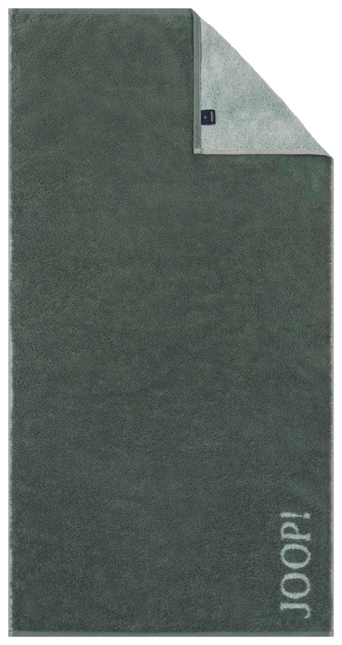 DUSCHTUCH DIVIDED DOUBLEFACE 80/150 cm  - Grün, Basics, Textil (80/150cm) - Joop!