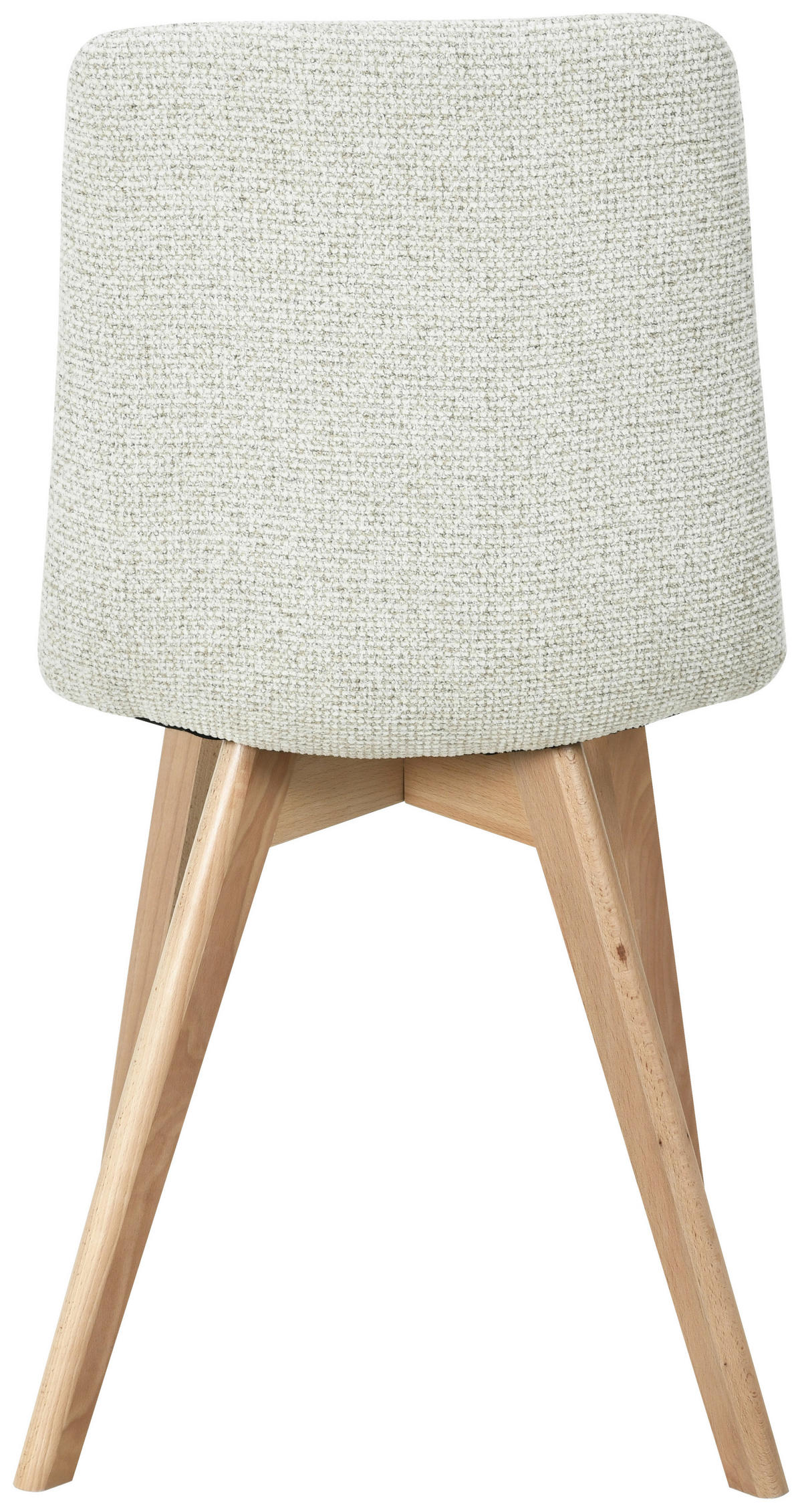 STUHL  Stoffauswahl Leinenoptik  - Beige/Naturfarben, Design, Holz/Textil (45/89/53cm) - Carryhome