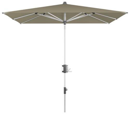 SONNENSCHIRM 240 cm Sandfarben  - Sandfarben/Alufarben, Basics, Textil/Metall (240/224-257cm) - KNIRPS