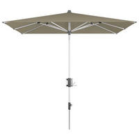 SONNENSCHIRM 240 cm Sandfarben  - Sandfarben/Alufarben, Basics, Textil/Metall (240/224-257cm) - KNIRPS