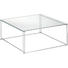 COUCHTISCH in Metall, Glas 75/60/38 cm - Chromfarben, Design, Glas/Metall (75/60/38cm) COUCHTISCH in Metall, Glas 75/60/38 cm - Chromfarben, Design, Glas/Metall (75/60/38cm)