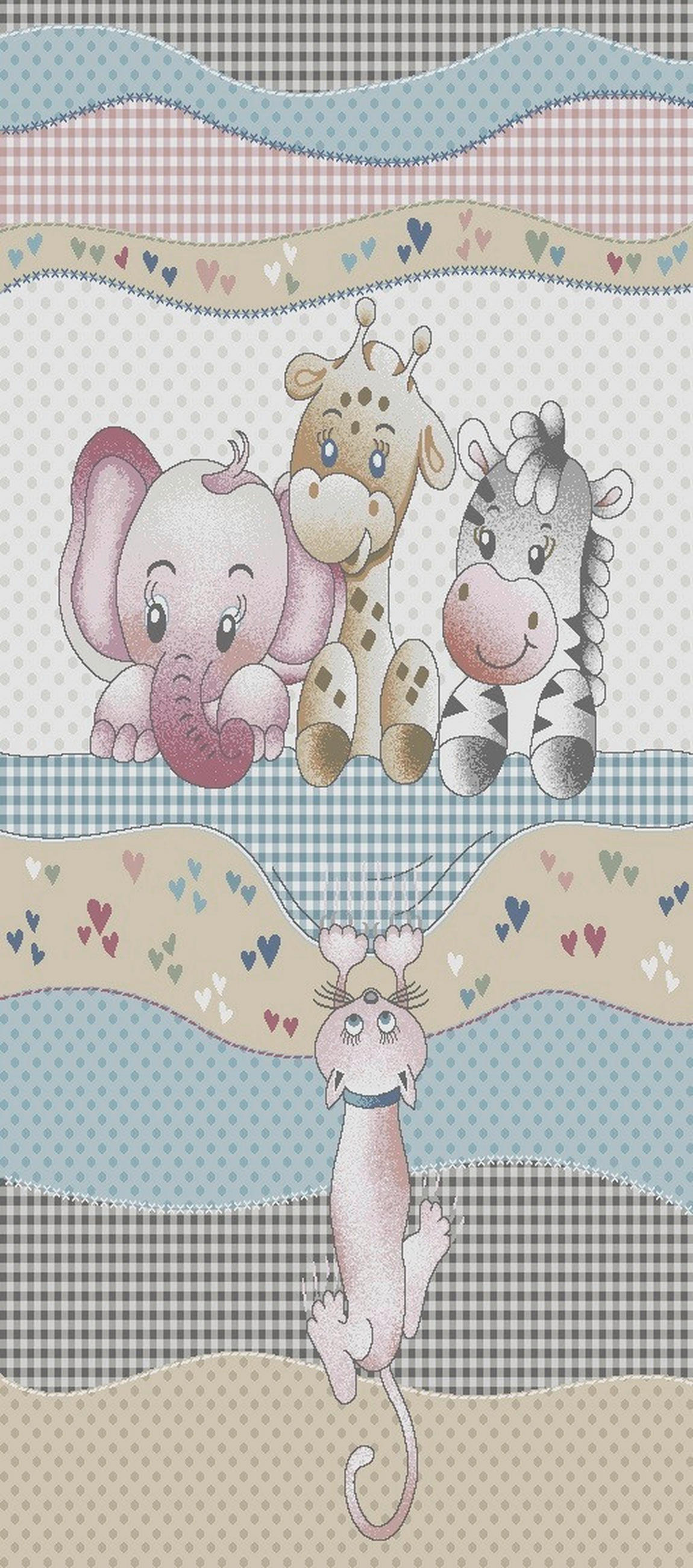 GYEREKSZŐNYEG   - bézs, Trend, textil (120/120cm) - Ben'n'jen