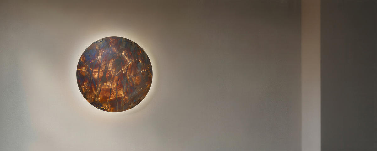 LED-WANDLEUCHTE Luna 60 cm  - Multicolor, LIFESTYLE, Metall (60cm) - Ambiente