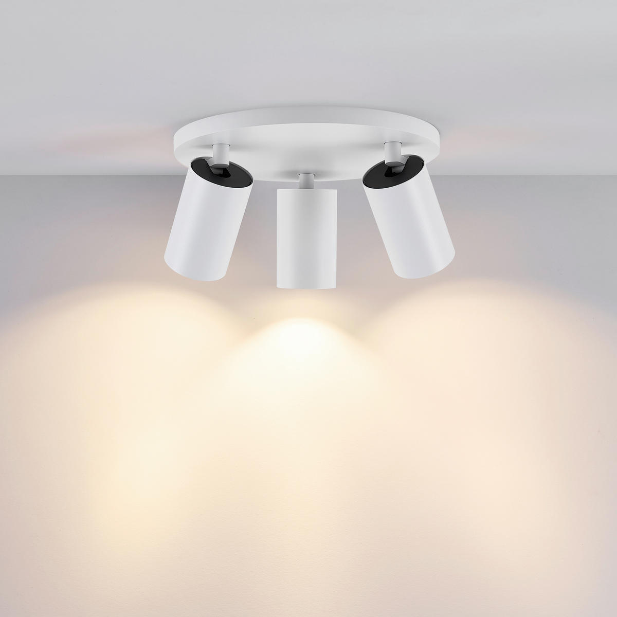 TAKSPOTLIGHT Can 25/25/12,5 cm   - vit, Design, metall (25/25/12,5cm)