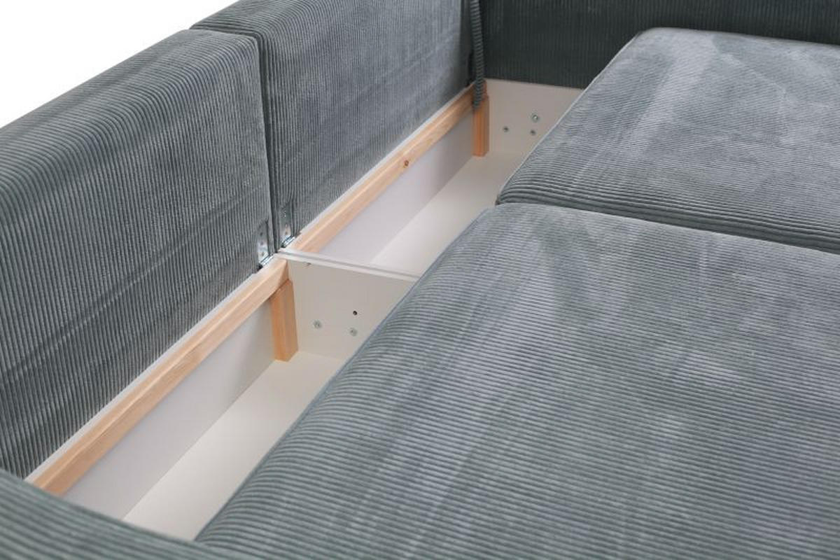 BIGSOFA Grün  - Grün, MODERN, Textil (276/71-92/137cm)