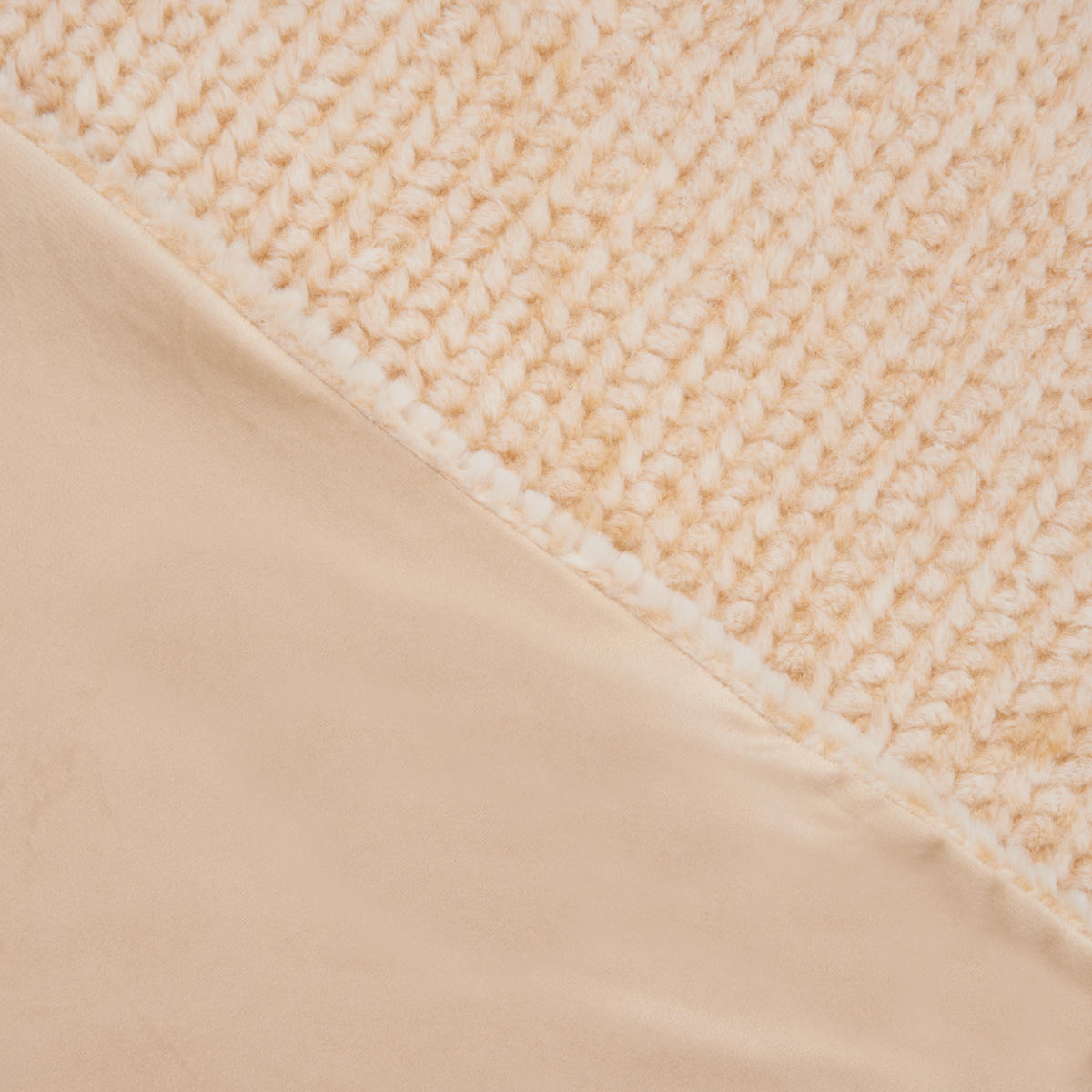 DECKE 150/200 cm  - Ecru, Basics, Textil (150/200cm) - Novel