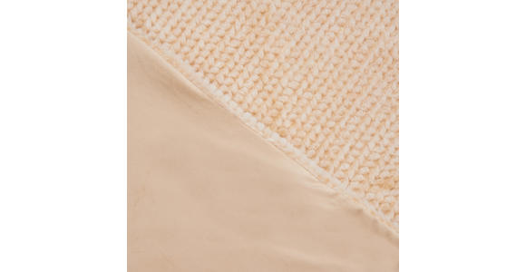 DECKE 150/200 cm - Ecru, Basics, Textil (150/200cm) - Novel
