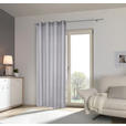 ÖSENVORHANG transparent  - Grau, KONVENTIONELL, Textil (140/245cm) - Esposa