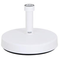 SONNENSCHIRMSTÄNDER Weiß  - Weiß, KONVENTIONELL, Kunststoff (46/11/46cm) - Siena Garden