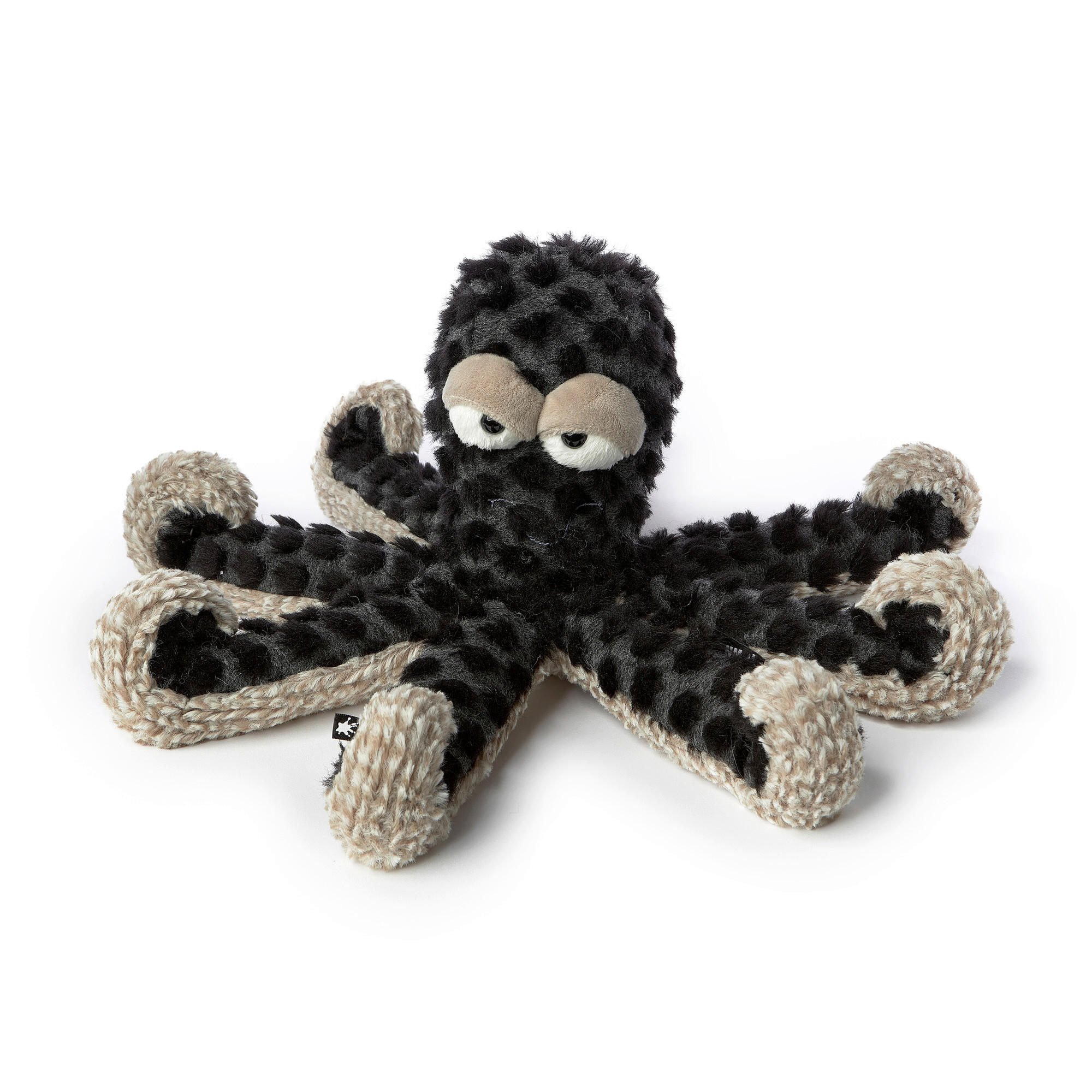 PLÜSCHTIER Beasts Town Deep Water Dandy Oktopus  - Taupe/Schwarz, Basics, Textil (20/37/45cm) - Sigikid