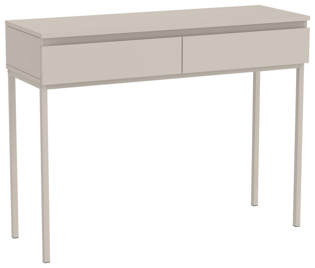 KONSOLBORD i metall, trämaterial 100/35/77 cm    - kashmir, Design, metall/trämaterial (100/35/77cm) - home24