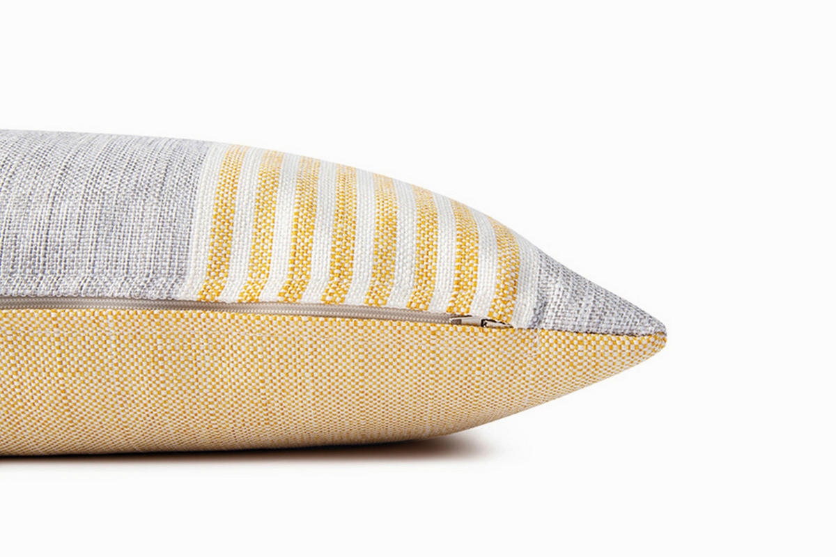 KUDDFODRAL Fresh 40/60 cm  - ljusgrå/grå, Klassisk, textil (40/60cm) - Tom Tailor