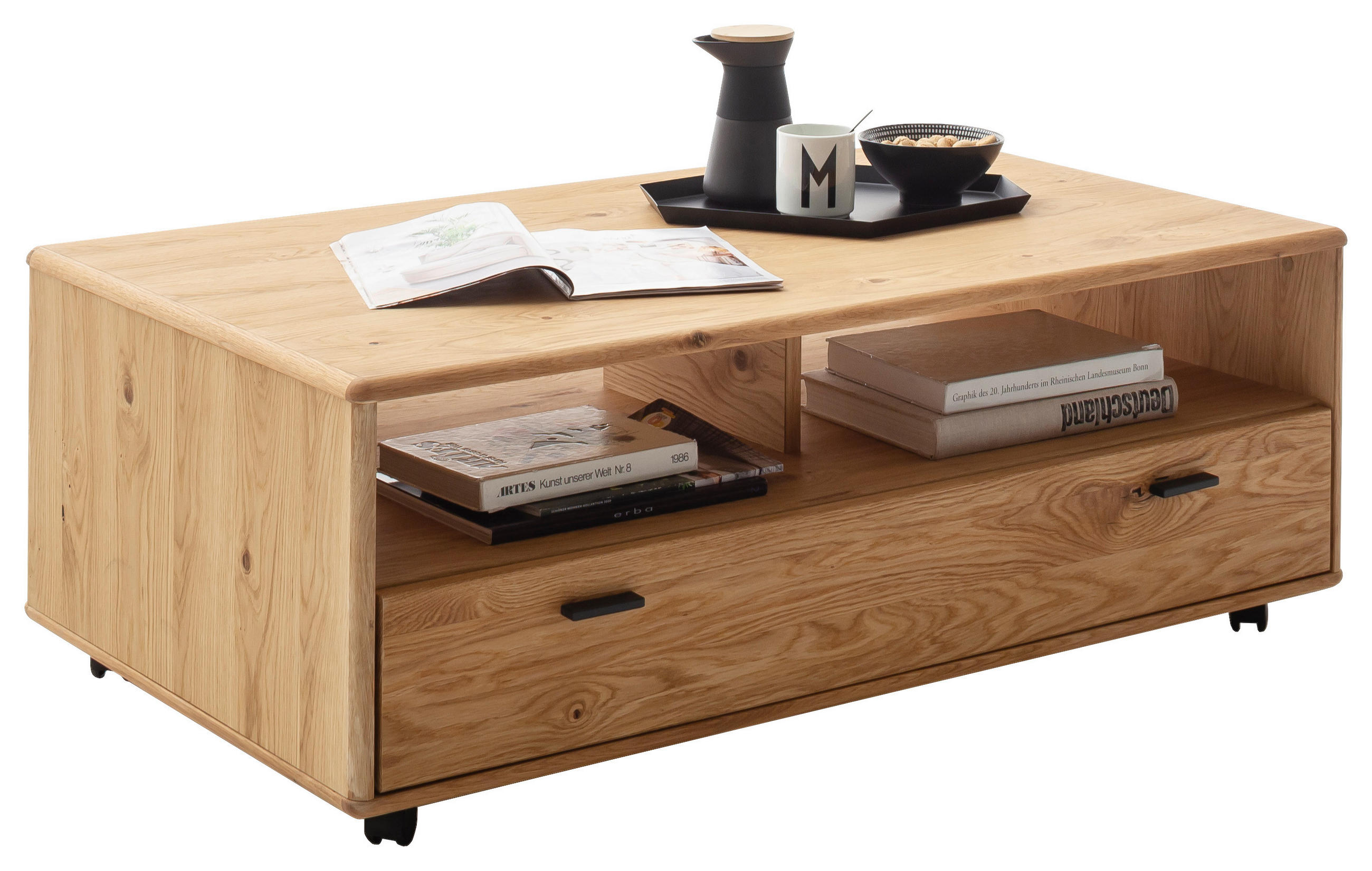 COUCHTISCH in Holzwerkstoff, Holz 65/115/42 cm - Wildeiche/Anthrazit, Design, Holz/Holzwerkstoff (65/115/42cm) - MID.YOU