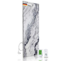 INFRAROT-HEIZPANEEL 800 W  - Hellgrau, Basics, Stein (100/40/2cm) - MID.YOU