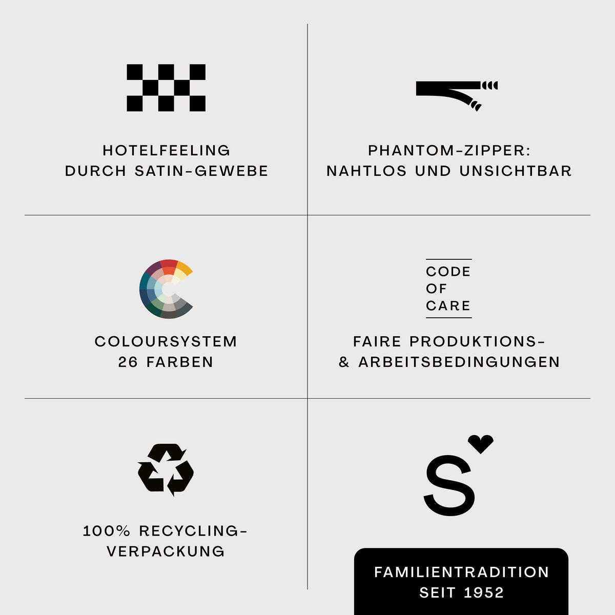 KOPFPOLSTERBEZUG WOVEN SATIN FADE 80/80 cm  - Lila/Rot, Basics, Textil (80/80cm) - Schlafgut