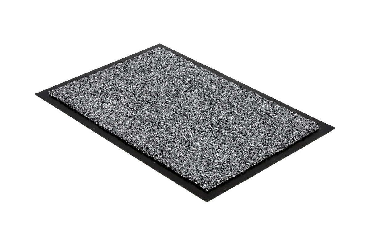 FUßMATTE  40/60 cm  Grau  - Grau, KONVENTIONELL, Kunststoff/Textil (40/60cm) - Esposa