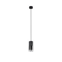 HÄNGELEUCHTE 10/10/23-150 cm    - Schwarz, Design, Glas/Metall (10/10/23-150cm) - Trio Leuchten