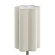 TISCHLEUCHTE - Beige, Trend, Kunststoff/Textil (15/50cm) - Novel