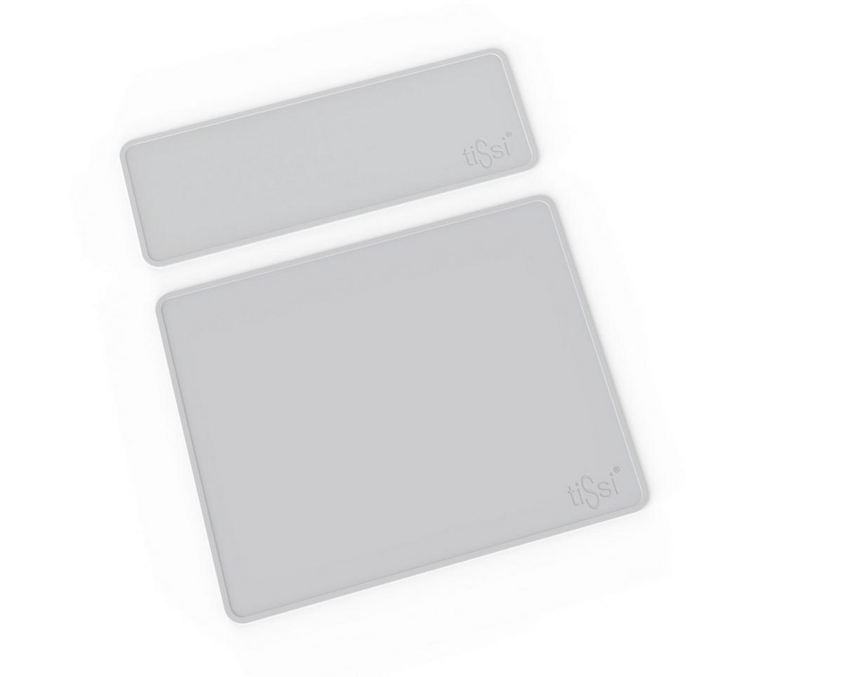 ANTIRUTSCHMATTE  - Grau, Basics, Kunststoff (27/27/1cm) - tiSsi