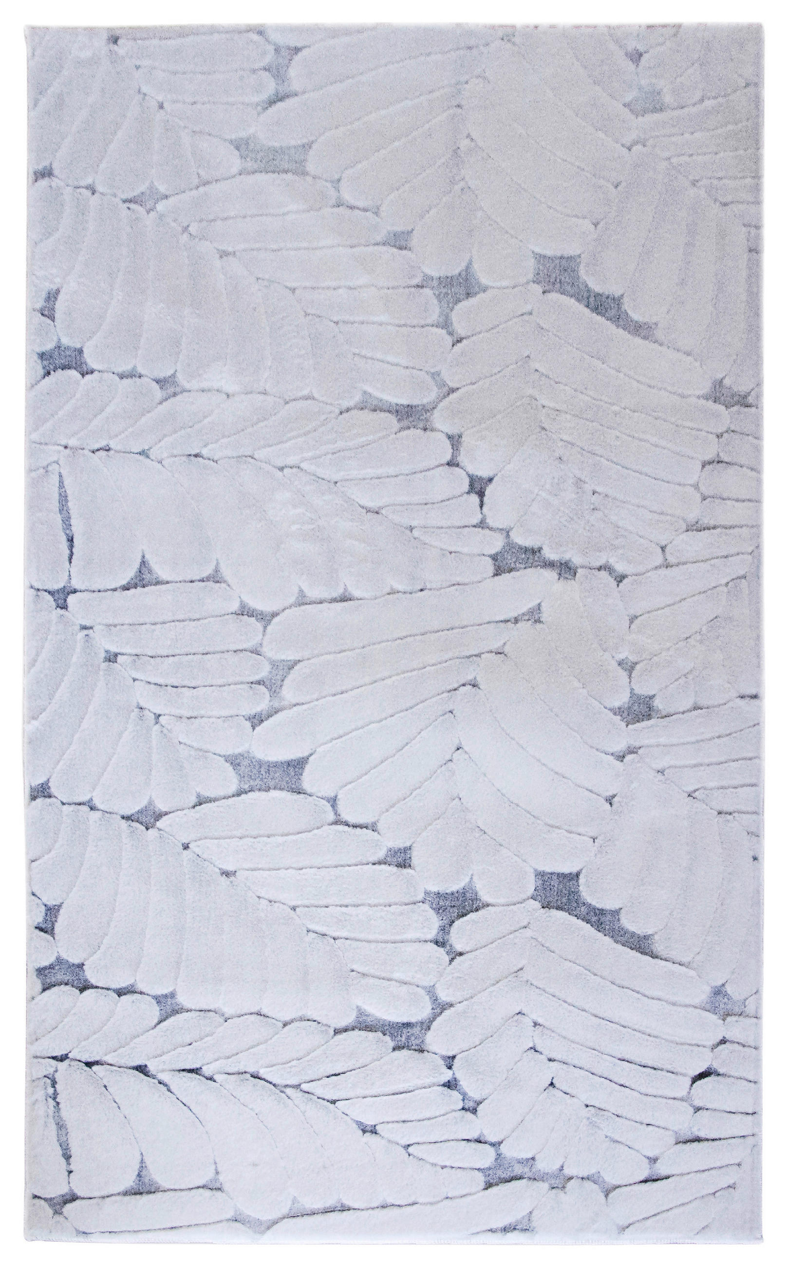 TKANÝ KOBEREC, 140/200 cm, sivá - sivá, Design, textil (140/200cm)