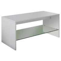 COUCHTISCH 90/40/40 cm rechteckig Weiß  - Weiß, MODERN, Holzwerkstoff (90/40/40cm) - MID.YOU